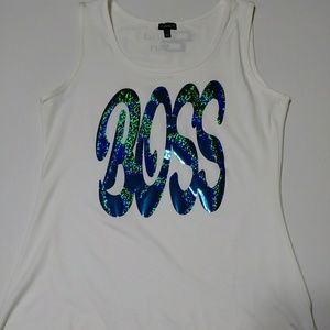 Grind Girl Hologram Tank Top.